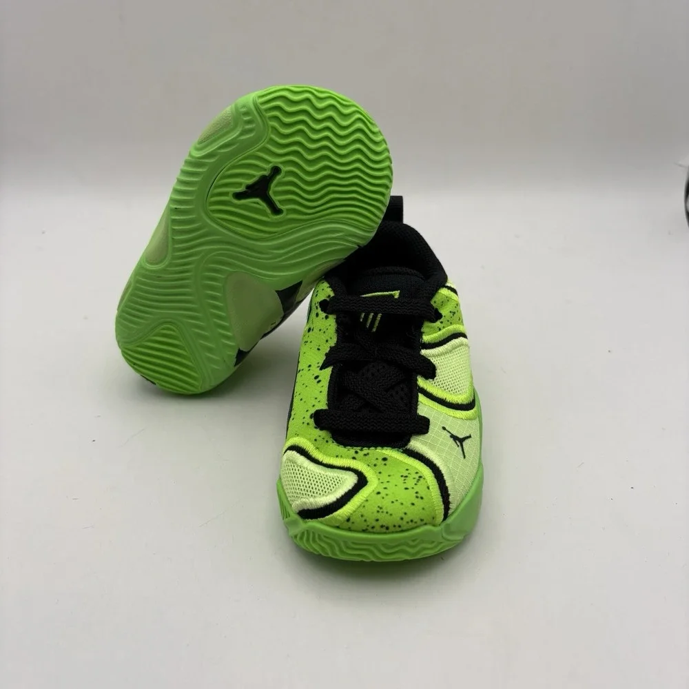 New Nike Jordan Tatum 3 Baby/Toddler Shoes Green Black Size 5C Sneaker